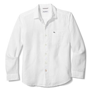 Tommy Bahama New With Tags Men's Star Spangled Bahama Flag Print Linen Shirt